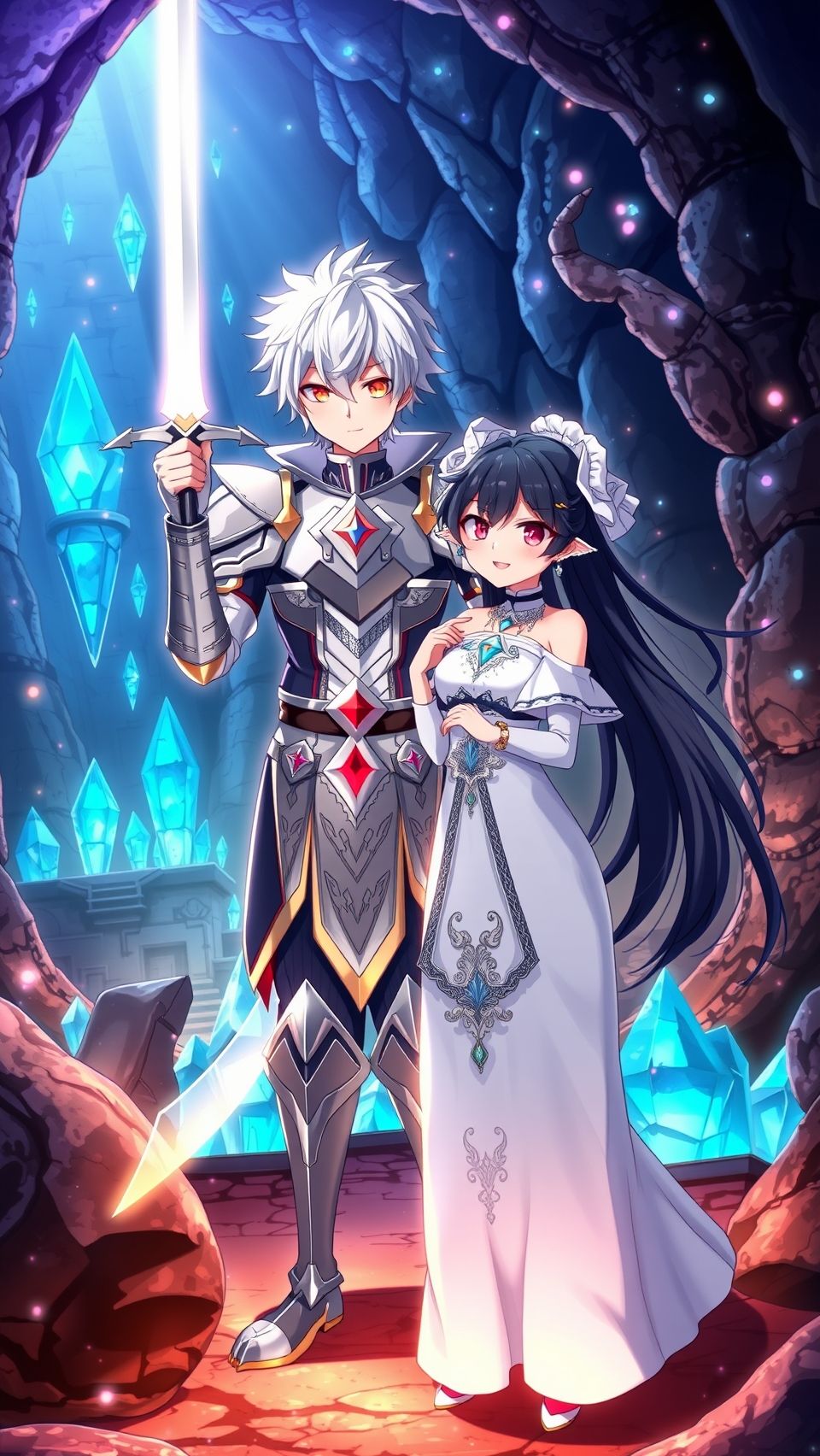 Is It Wrong to Try to Pick Up Girls in a Dungeon anime wallpaper with Bell Cranel and Hestia