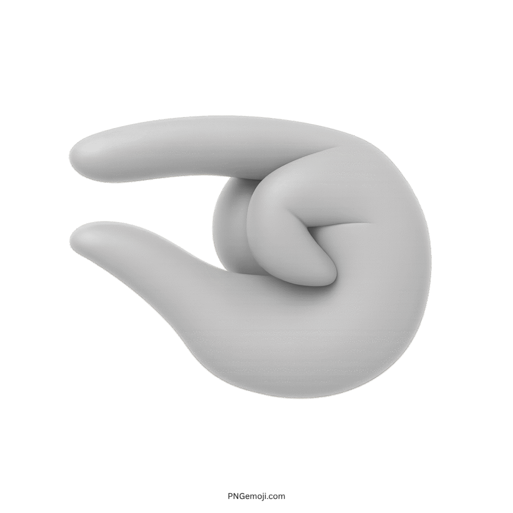 Small white hand emoji with a pinching gesture