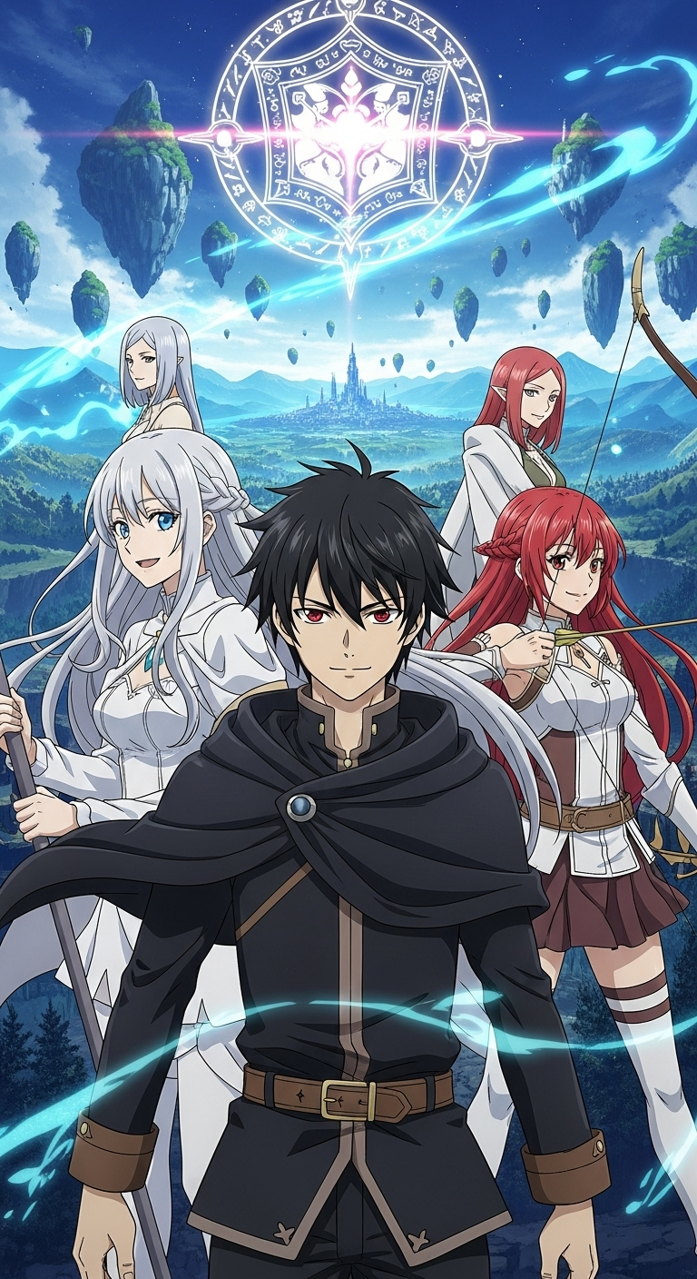 The Strongest Sage With the Weakest Crest anime characters in magical fantasy world wallpaper