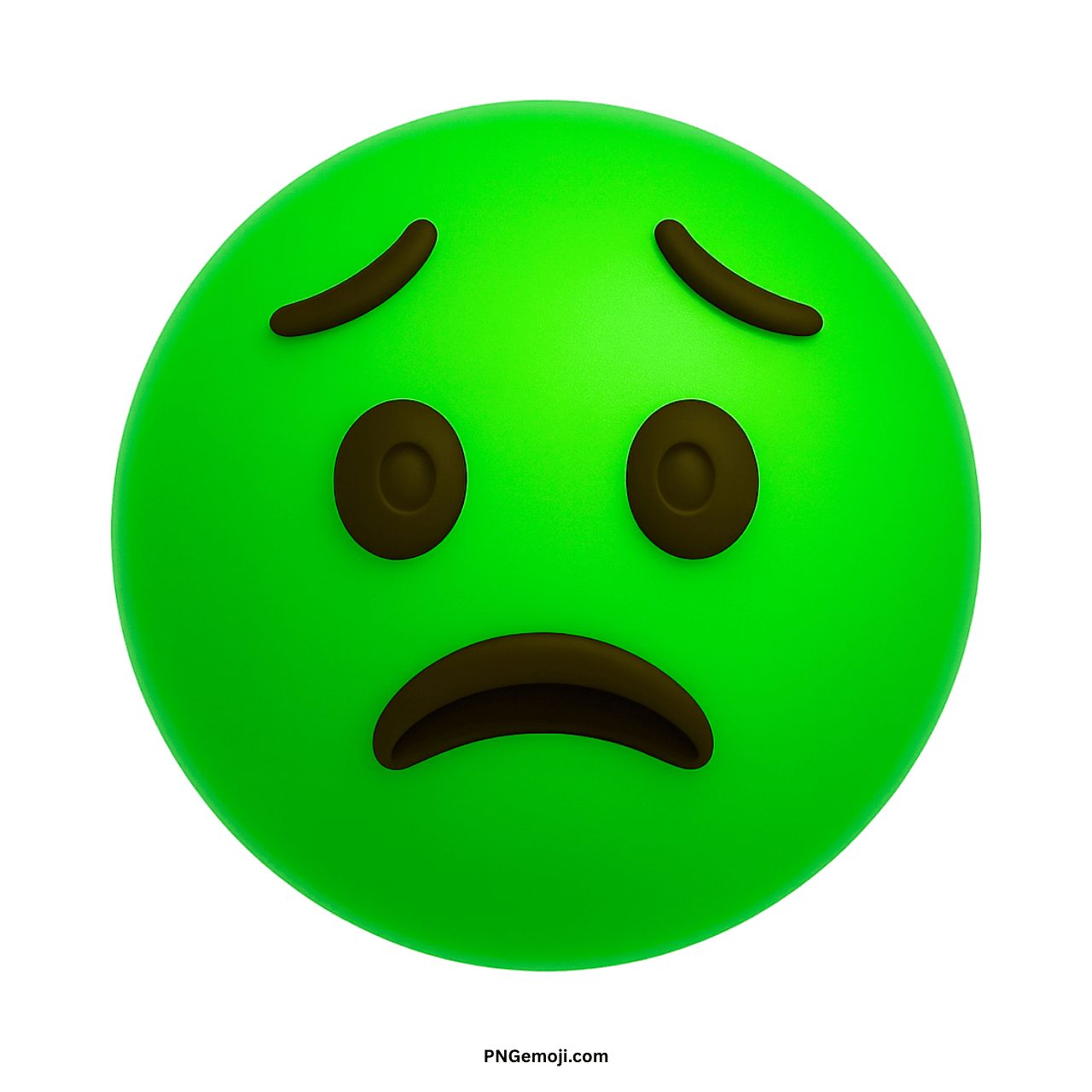Worried Face Emoji PNG, Meaning, Copy And Paste » PNGemoji