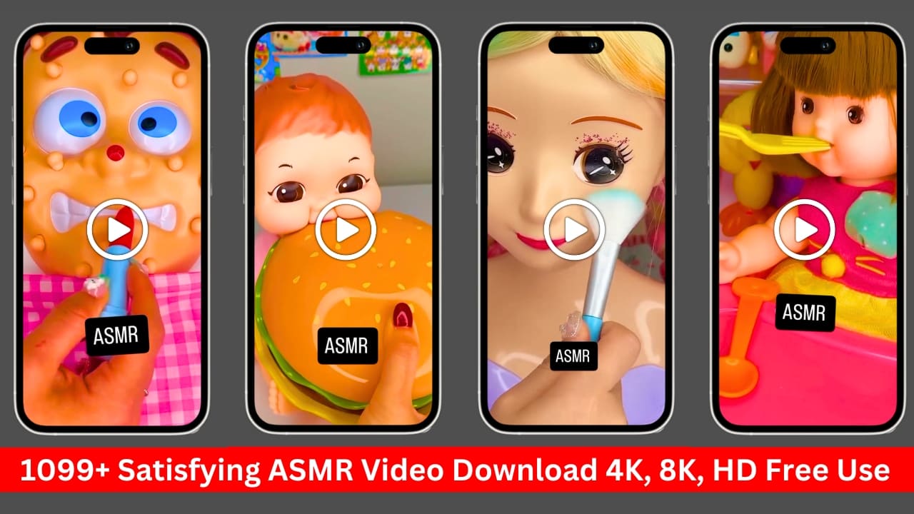 ASMR Satisfying Toys Video Download 4K, 8K, HD 100% Free